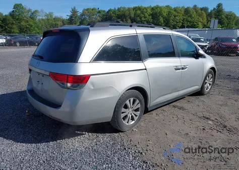 2014 Honda Odyssey Ex-L из США, поврежденный, VIN 5FNRL5H61EB128311
